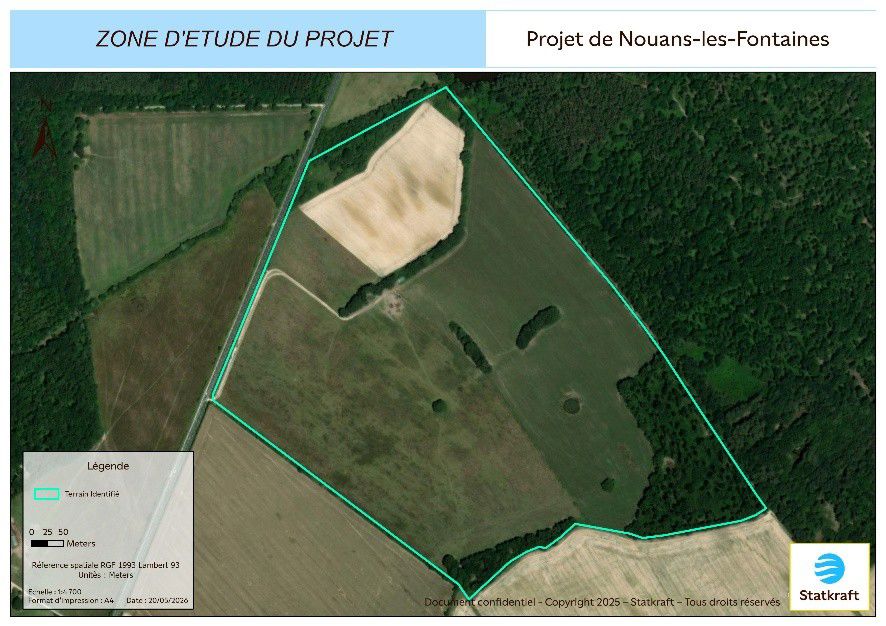Zone d'étude du projet